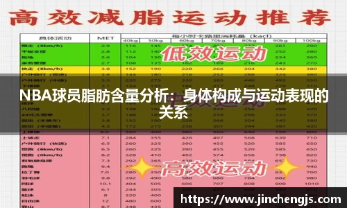 NBA球员脂肪含量分析：身体构成与运动表现的关系